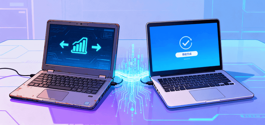 新机旧机传输数据