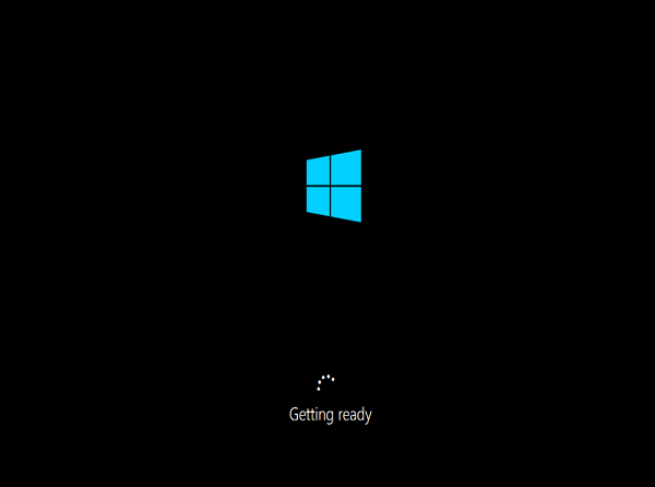 虚拟机卡在 Windows 徽标上